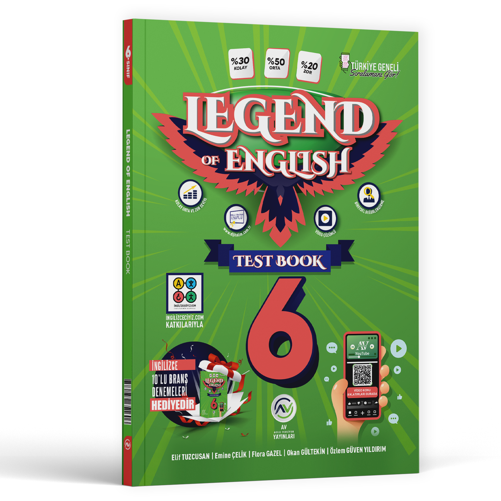 6.SINIF AV LEGEND OF ENGLİSH SERİ TESTBOOK - 25-26